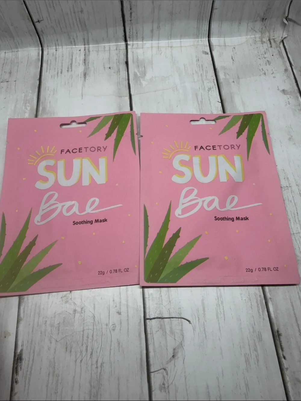 Mask Duo - Yellow Glow Baby Glow & Pink Sun Bae